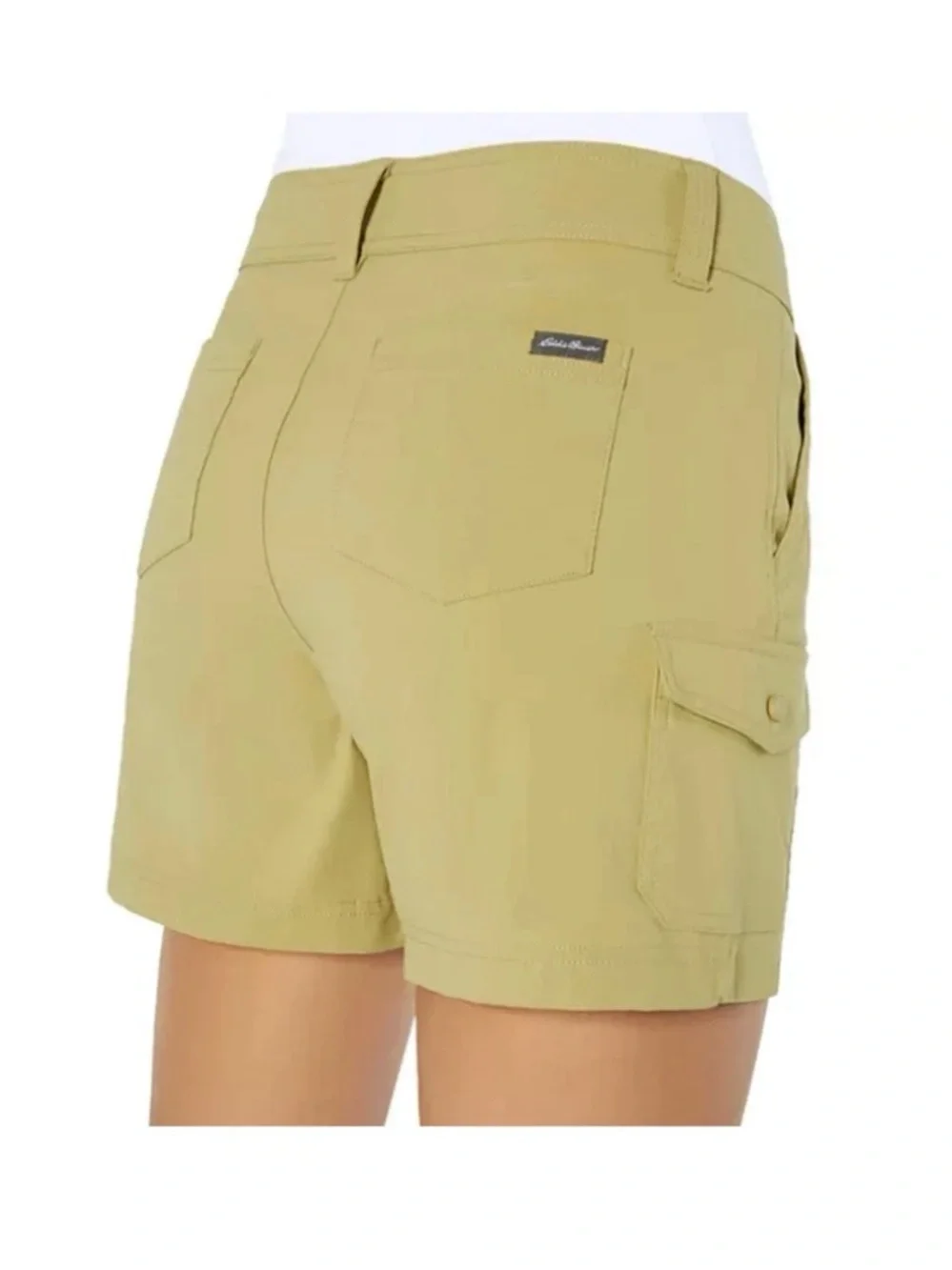 Eddie Bauer Women's Olive Green Cargo Shorts